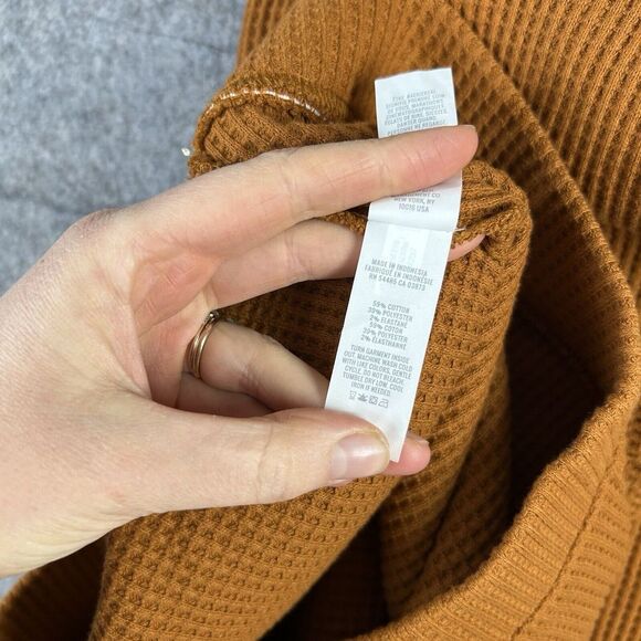 Aerie Pants Women’s XL High Waisted Waffle Knit Pull On Flare Loungewear Relaxed - Picture 8 of 10